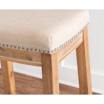 wilcox neutral counter height stool   