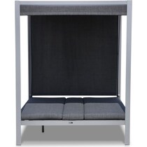 wildwood gray outdoor daybed   