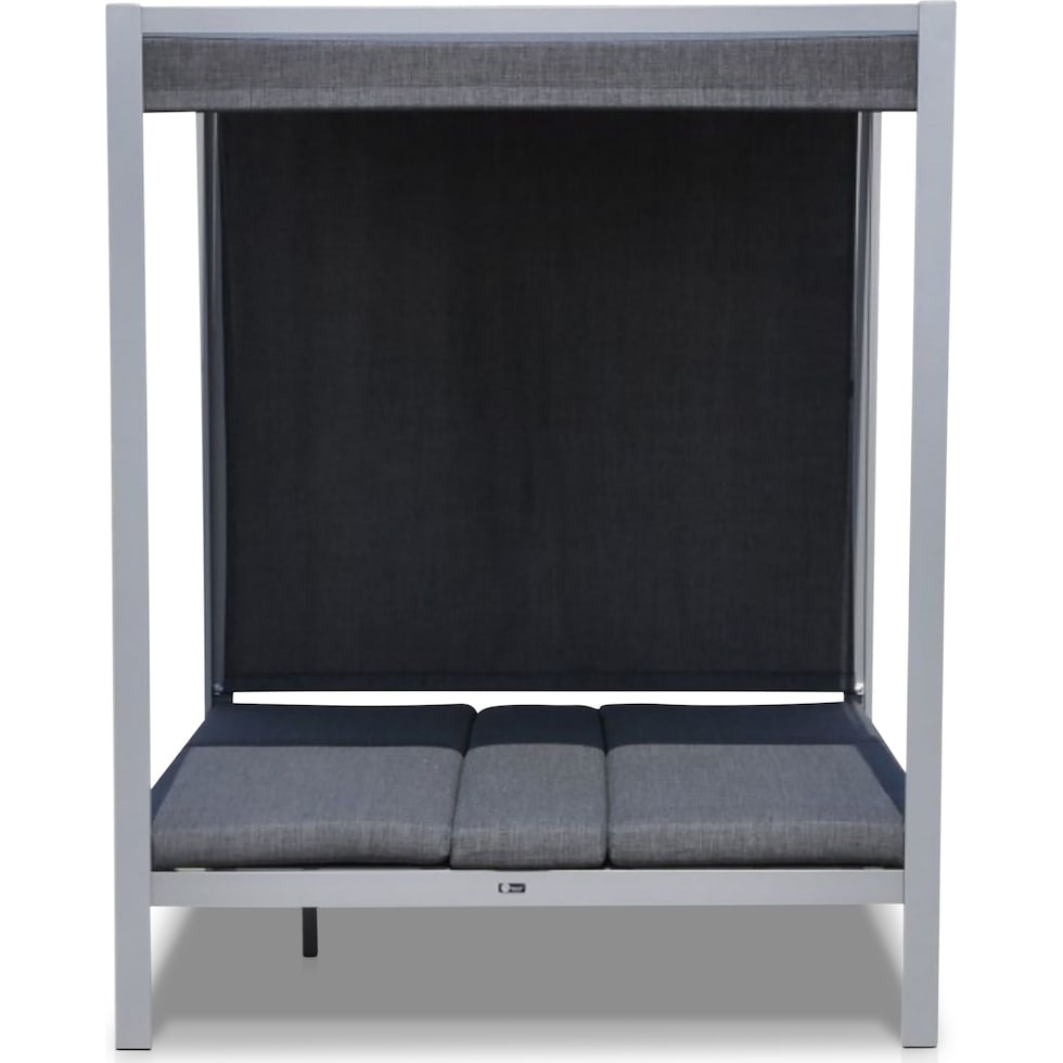 wildwood gray outdoor daybed   