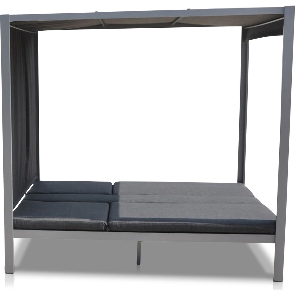 wildwood gray outdoor daybed   