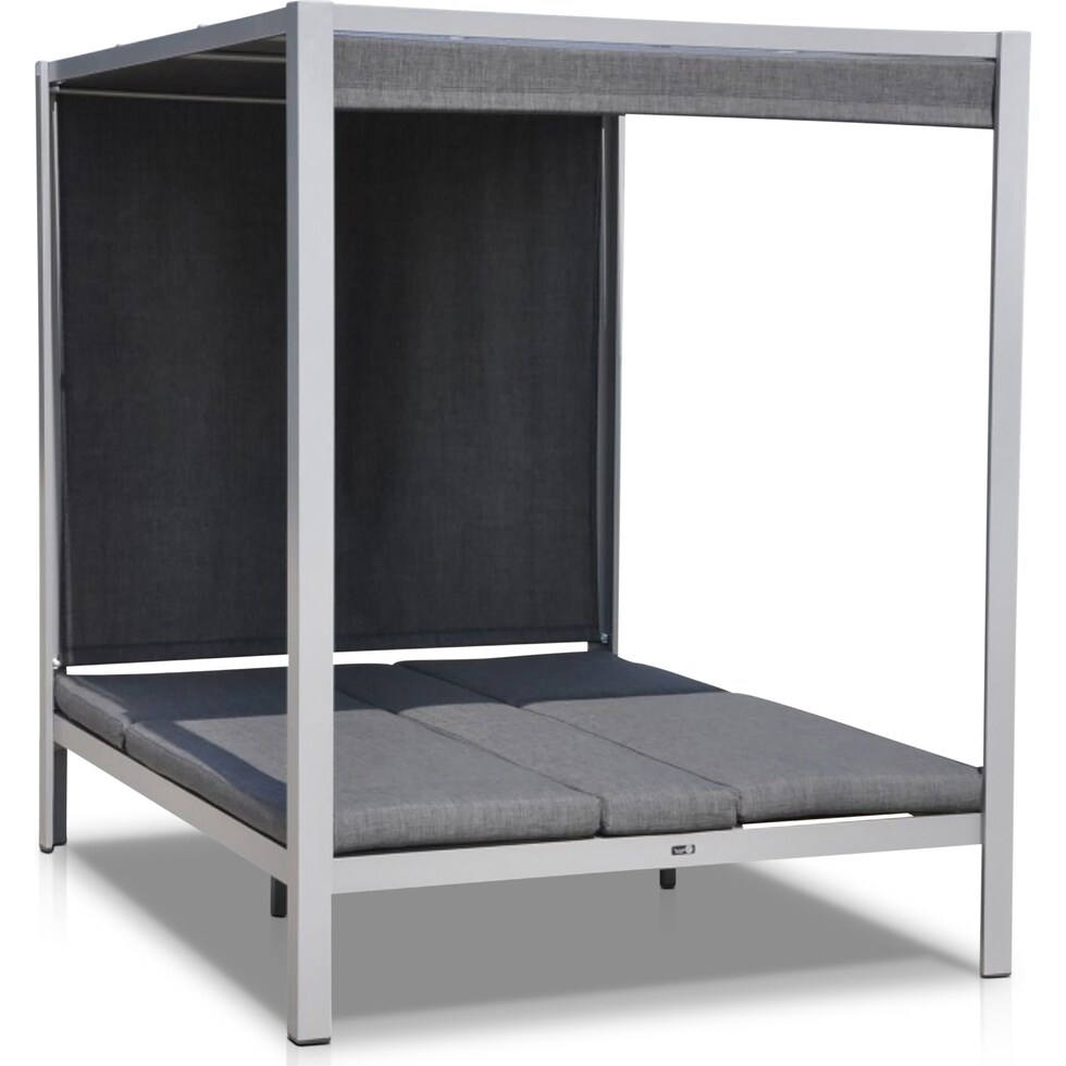 wildwood gray outdoor daybed   