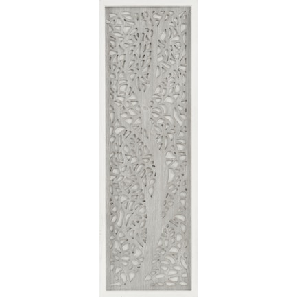 Wildwood Panel Wall Art - Gray