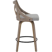 wiley gray counter height stool   