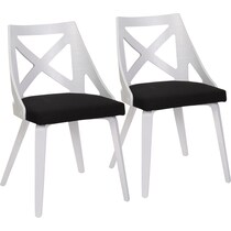 wiley gray dining chair   