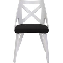 wiley gray dining chair   