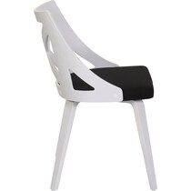 wiley gray dining chair   