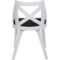 wiley gray dining chair   