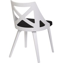 wiley gray dining chair   