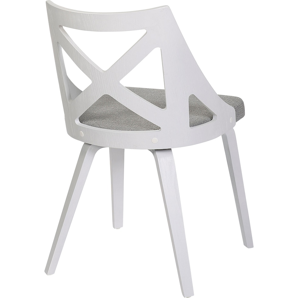 wiley gray dining chair   
