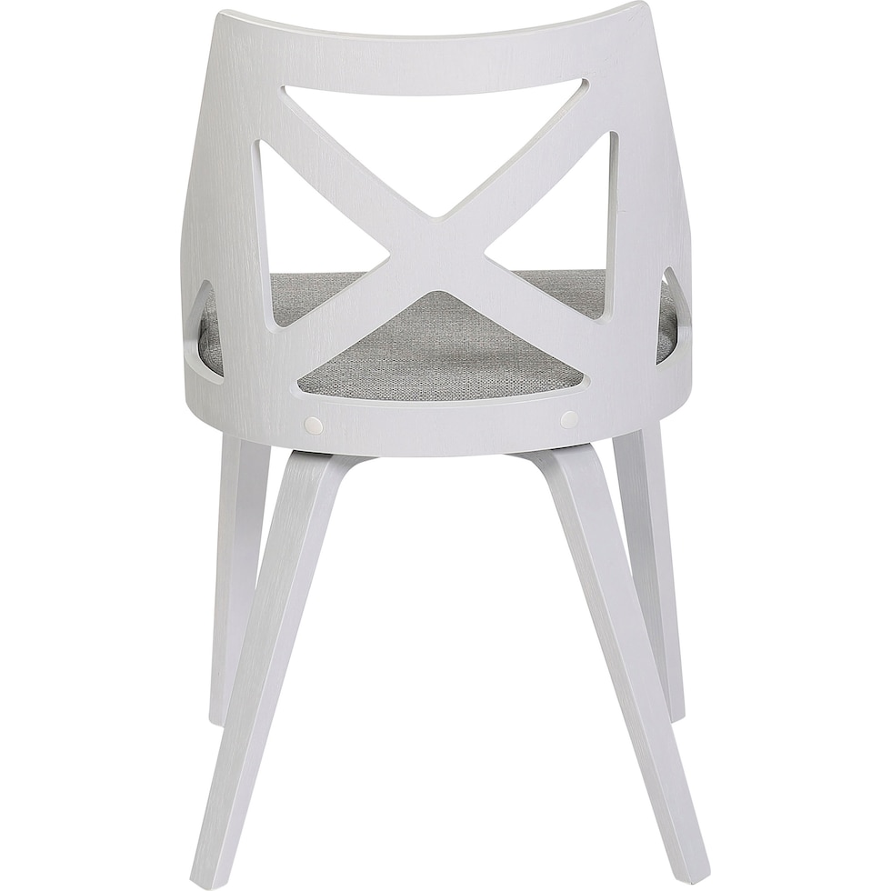 wiley gray dining chair   