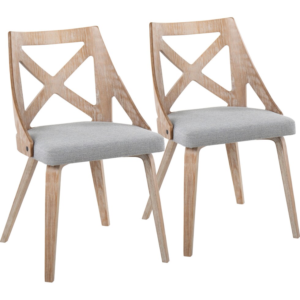 wiley gray dining chair   
