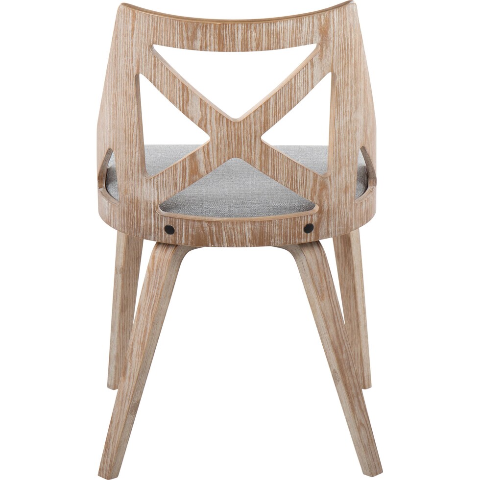 wiley gray dining chair   