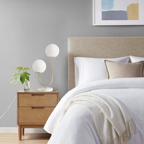 wilifred white gold table lamp   