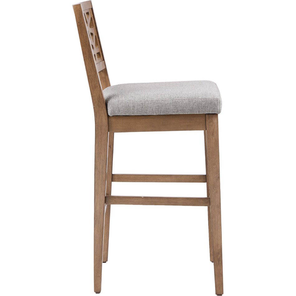 Willamette Bar Stool White Value City Furniture