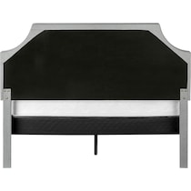 willard gray queen bed   
