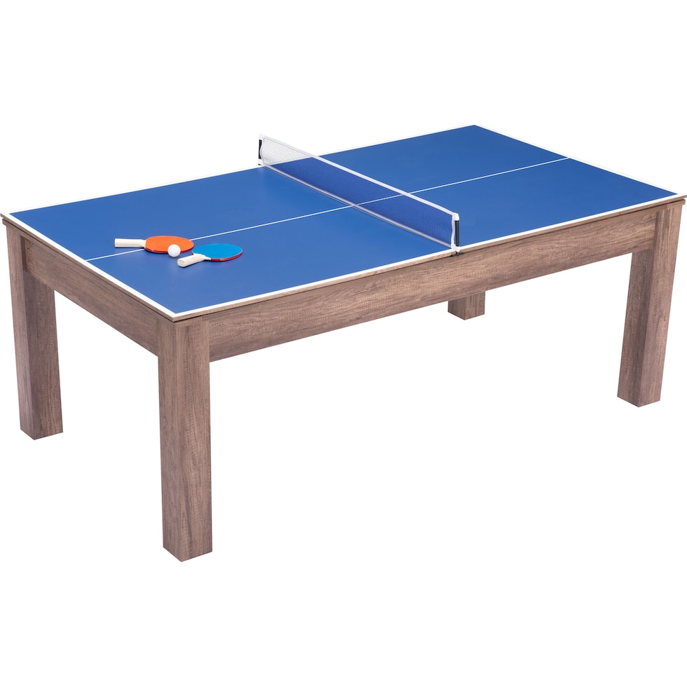 willis light brown gaming table   