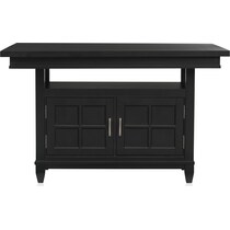 willow spring black  pc dining room   