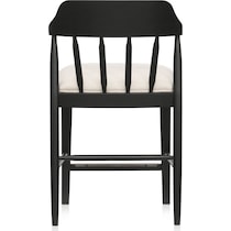 willow spring black counter height stool   