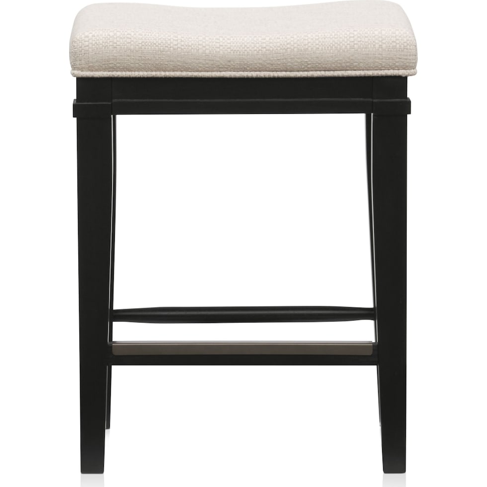 willow spring black counter height stool   