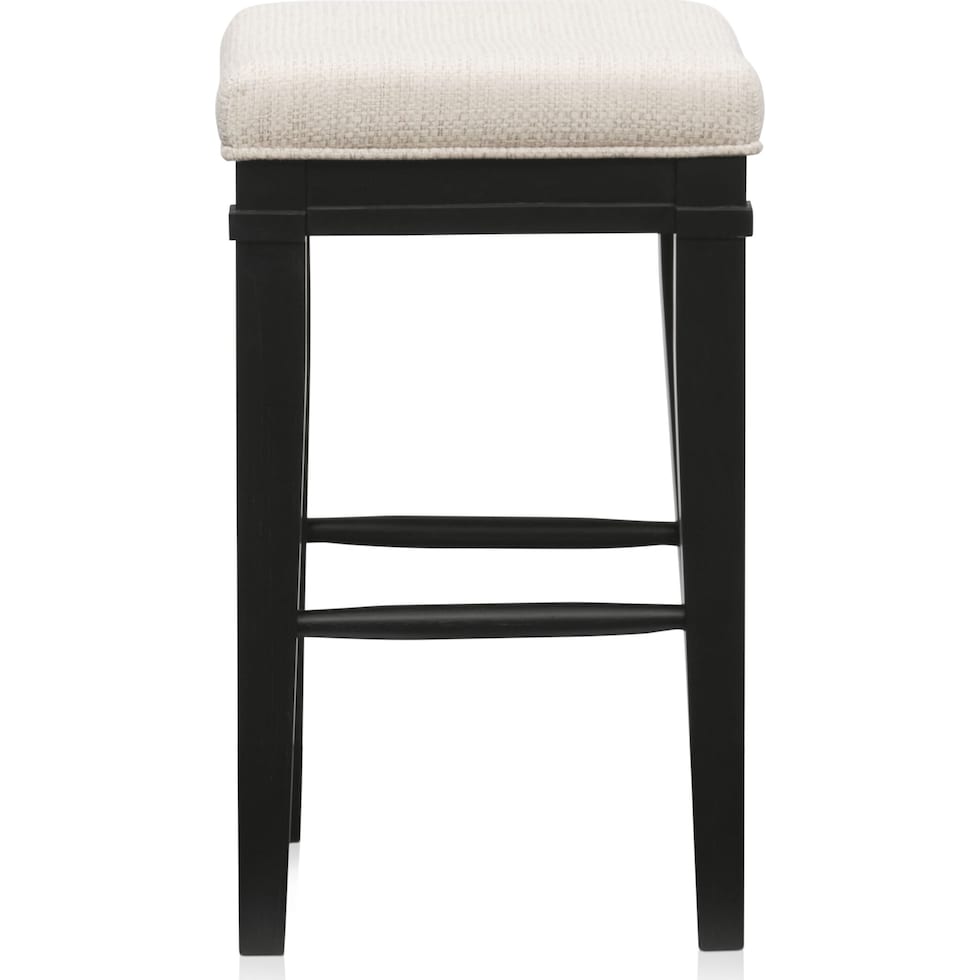 willow spring black counter height stool   