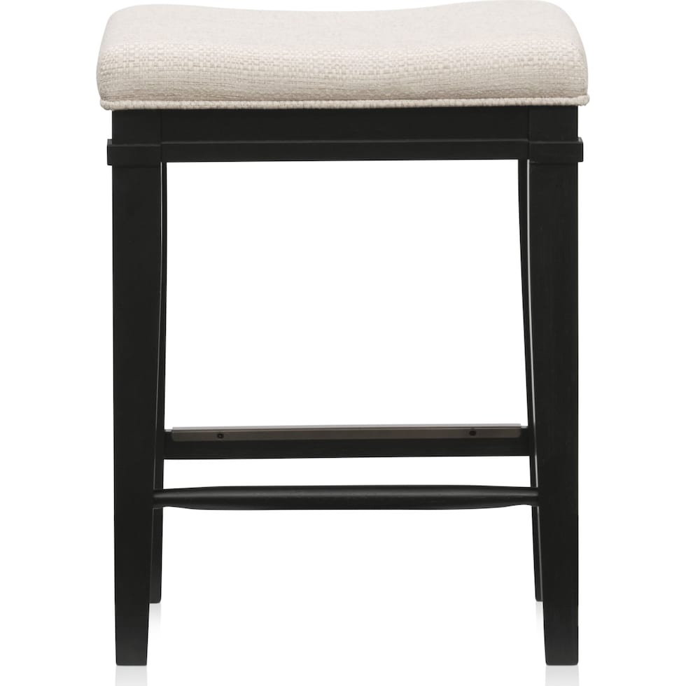 willow spring black counter height stool   