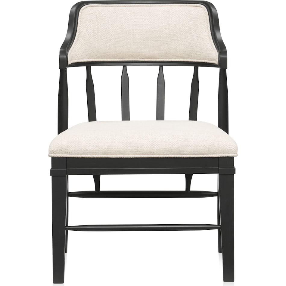 willow spring black host chair   