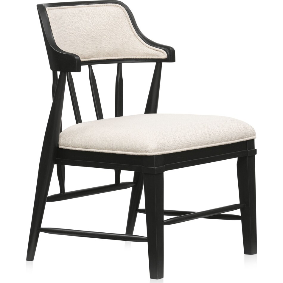 willow spring black host chair   