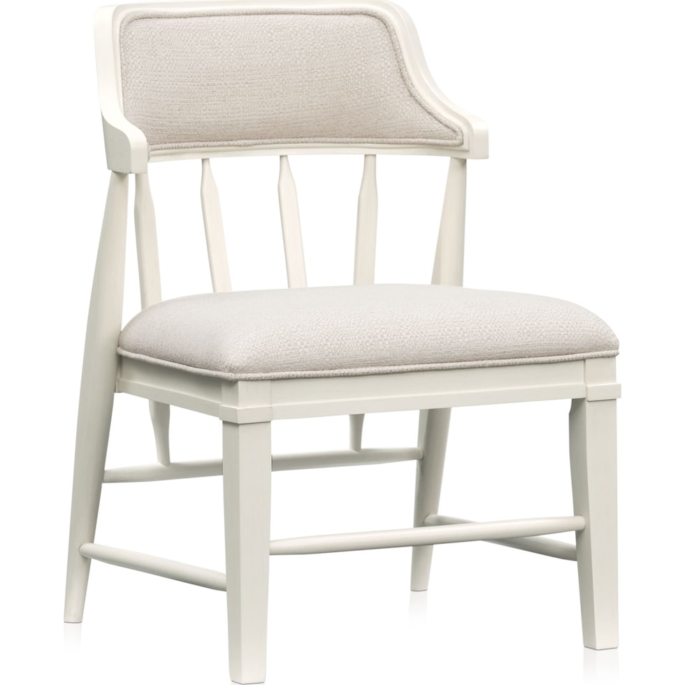 willow spring white  pc dining room   