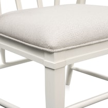 willow spring white  pc dining room   