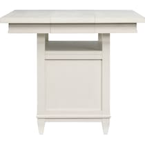 willow spring white  pc dining room   