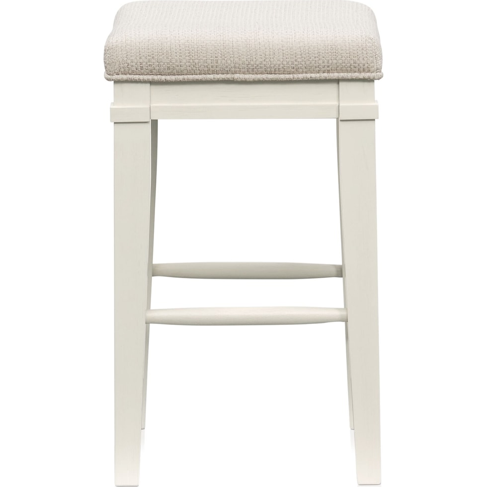 willow spring white counter height stool   