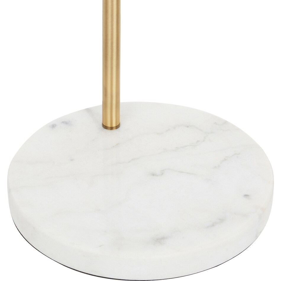 willowmere white brass floor lamp   