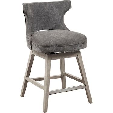 Wilma Swivel Counter-Height Stool