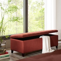 wilmer red bench   