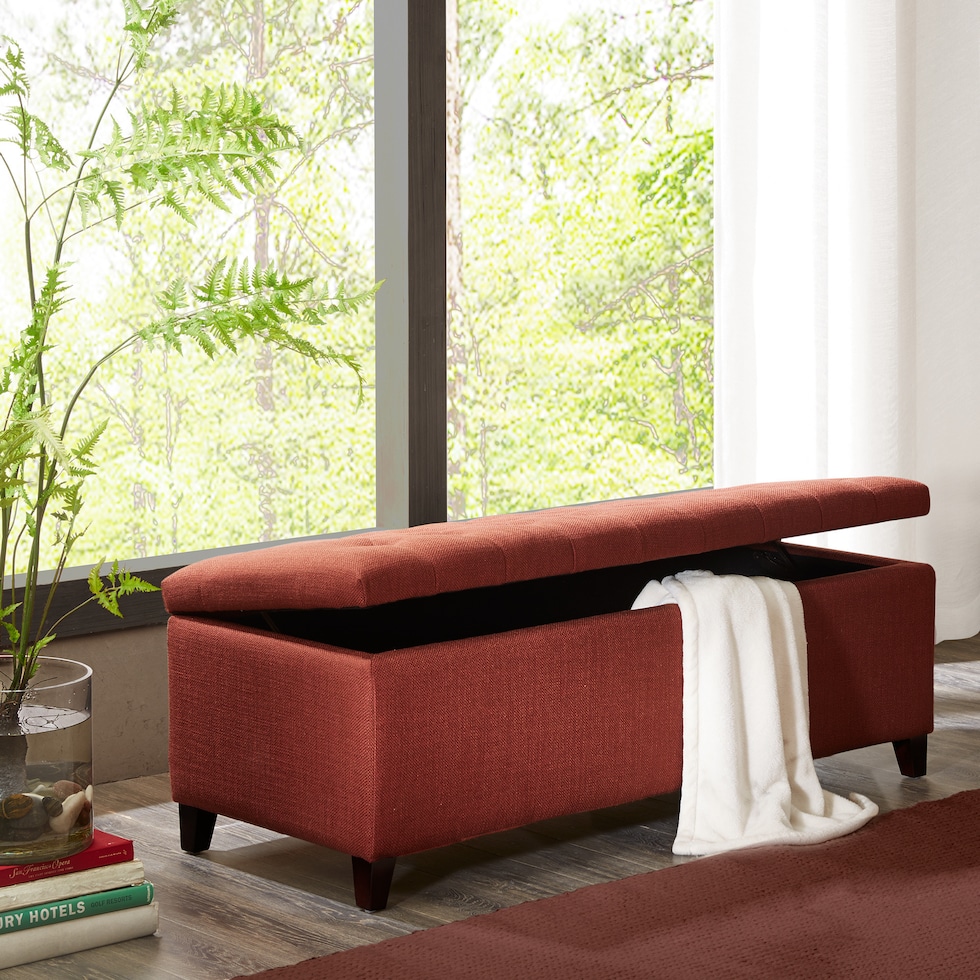 wilmer red bench   