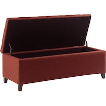 wilmer red bench   