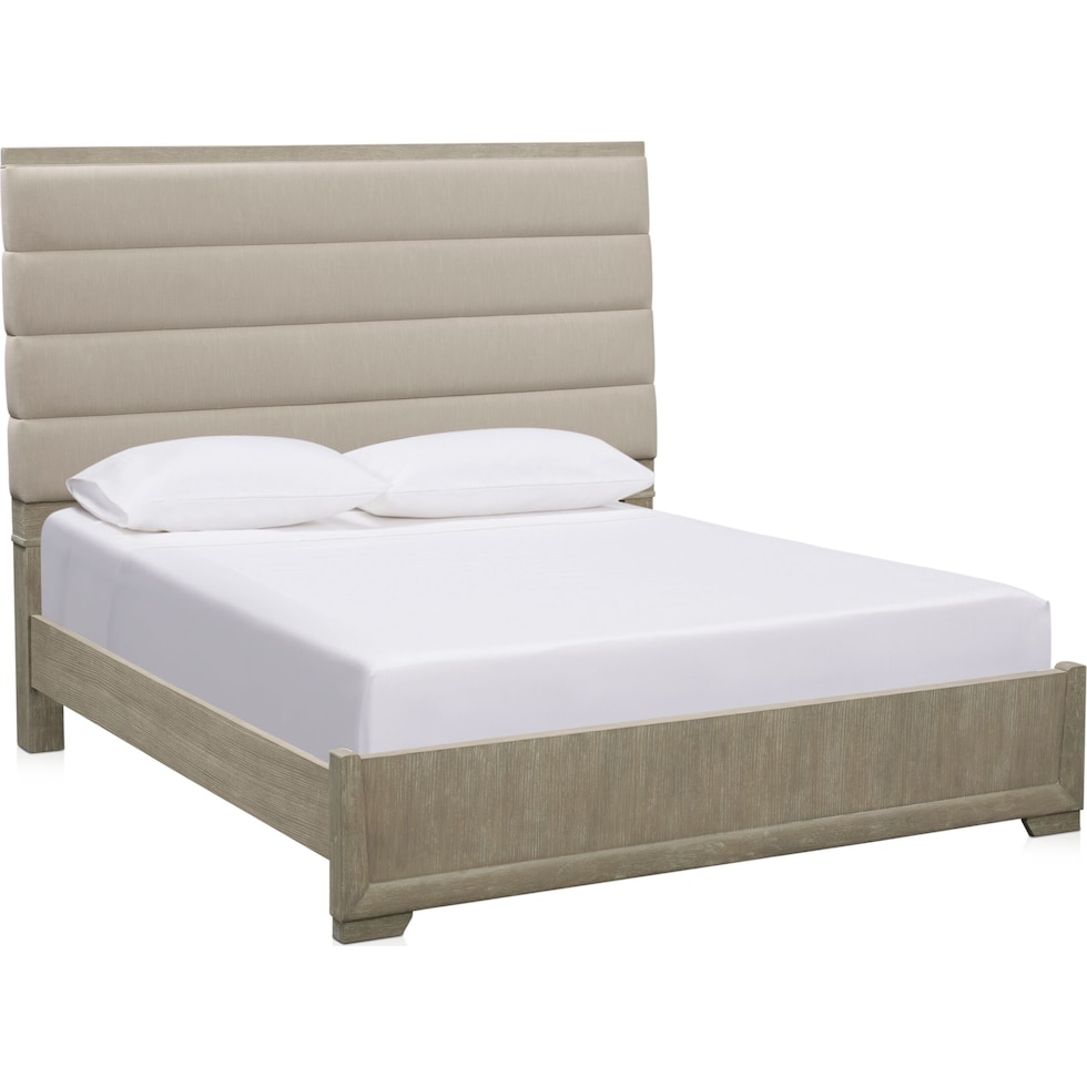 wilshire neutral queen bed   