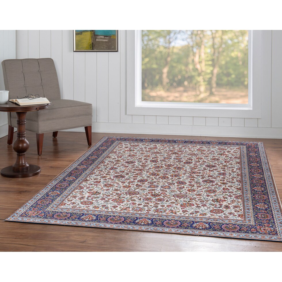 windom multicolor area rug  x    