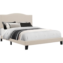 windsong white king bed   