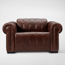 windsor park dark brown recliner web   