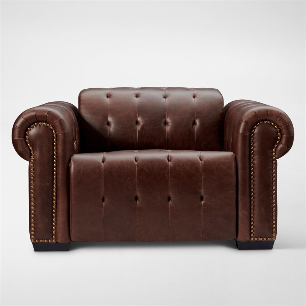 windsor park dark brown recliner web   