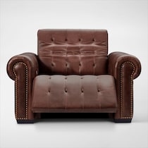 windsor park dark brown recliner web   