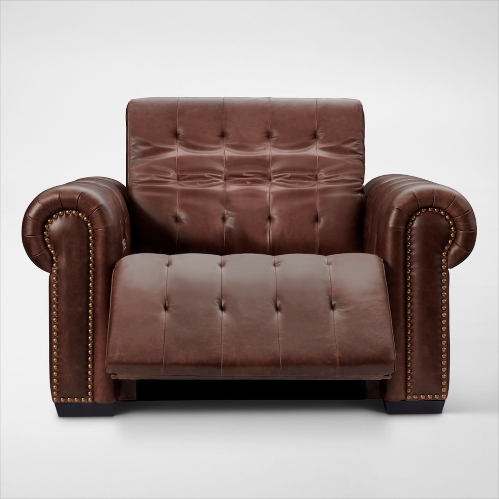 windsor park dark brown recliner web   