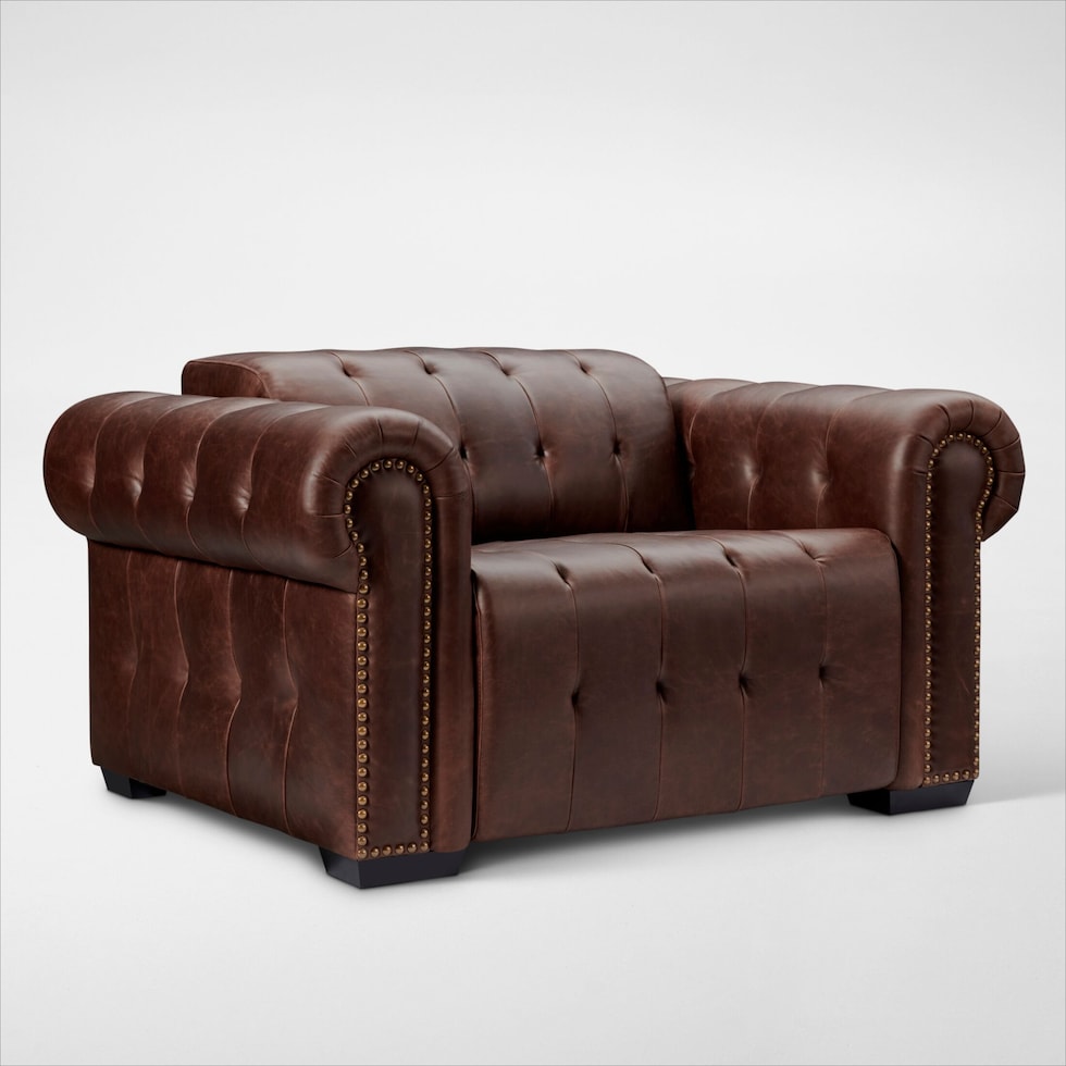 windsor park dark brown recliner web   