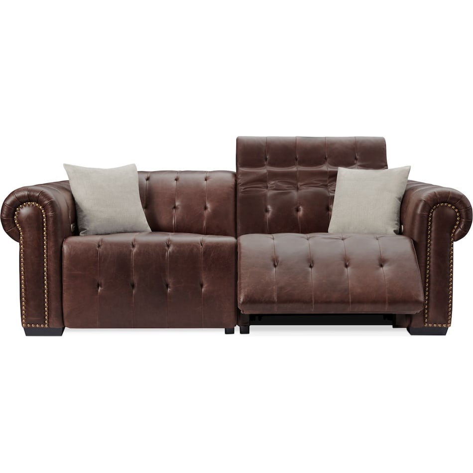 windsor park dark brown sofa   