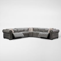windsor park gray sectional web   