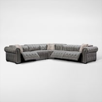 windsor park gray sectional web   