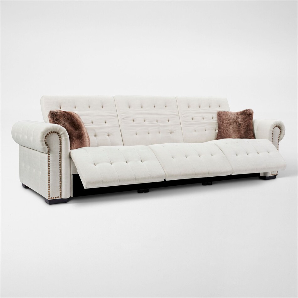 Windsor Park 3Piece DualPower Reclining Sofa Value City Furniture