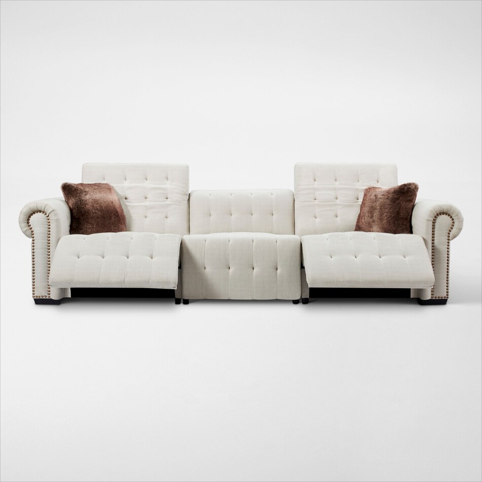 Windsor Park 3Piece DualPower Reclining Sofa Value City Furniture