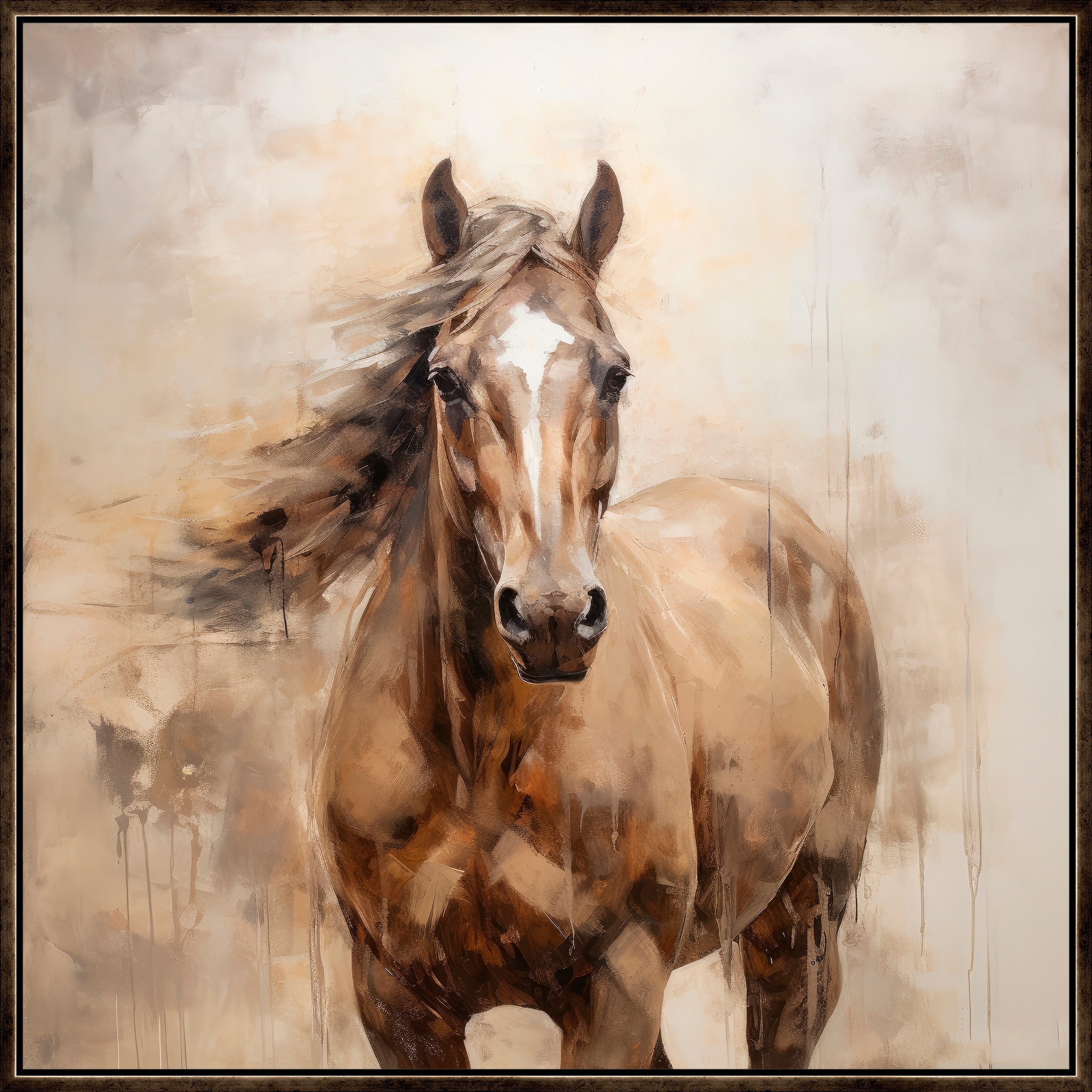 Windswept Spirit 42” x 42” Wall Art Value City Furniture